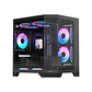 Gabinete Formula V Line Crystal Z6M Floe, Color Negro - Miniatura 1