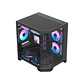 Gabinete Formula V Line Crystal Z6M Floe, Color Negro - Miniatura 5