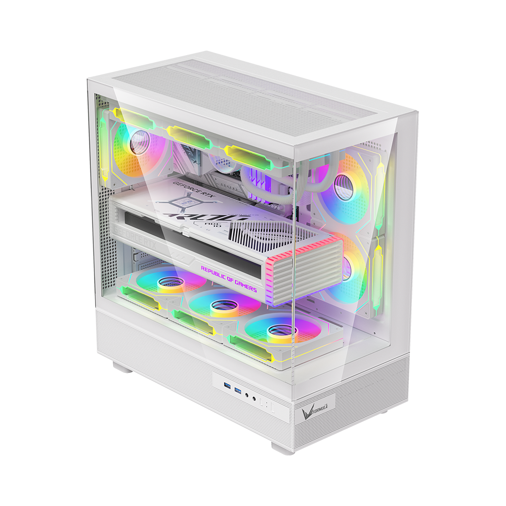 Gabinete Formula V Line Crystal Z8, Color Blanco 3