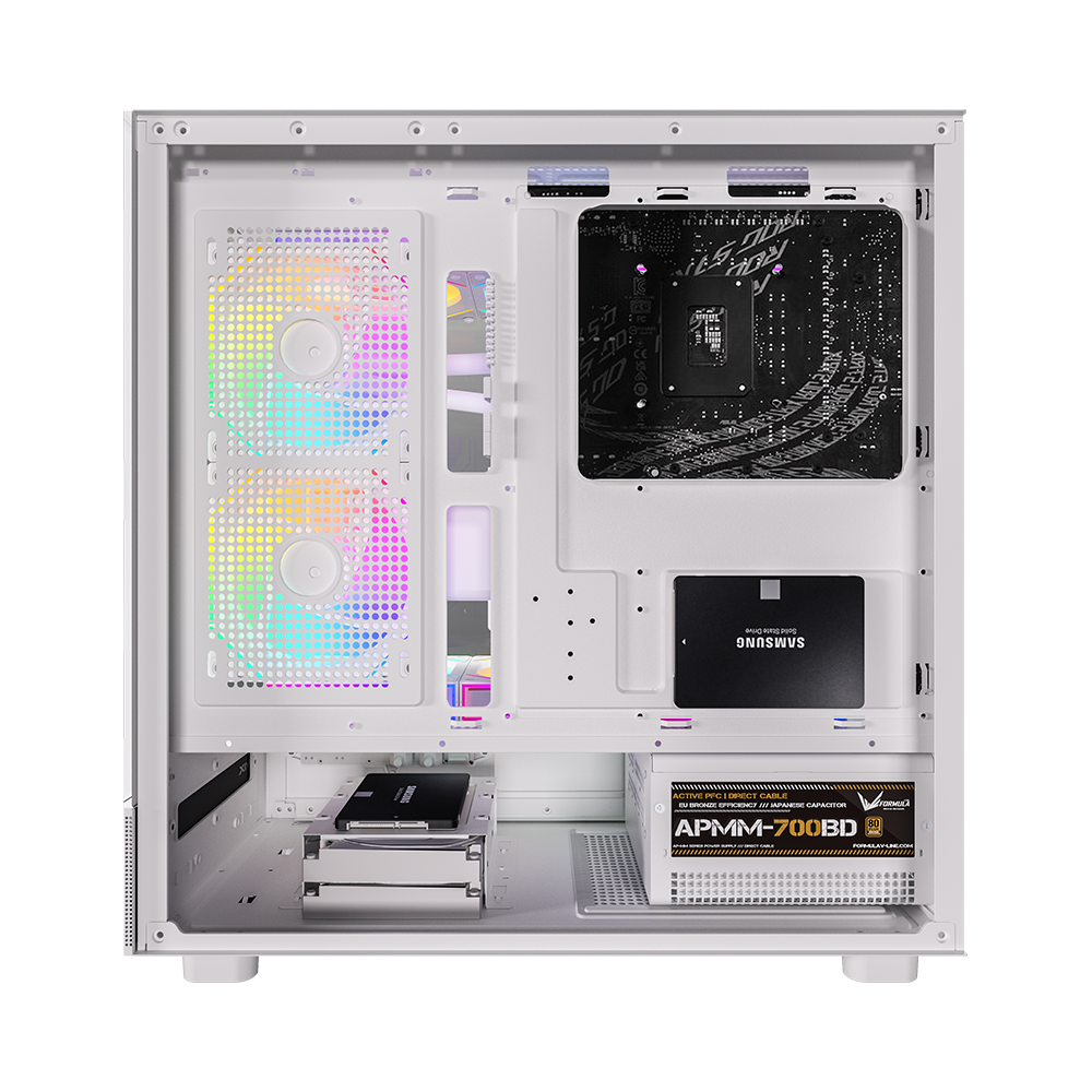 Gabinete Formula V Line Crystal Z8, Color Blanco 6