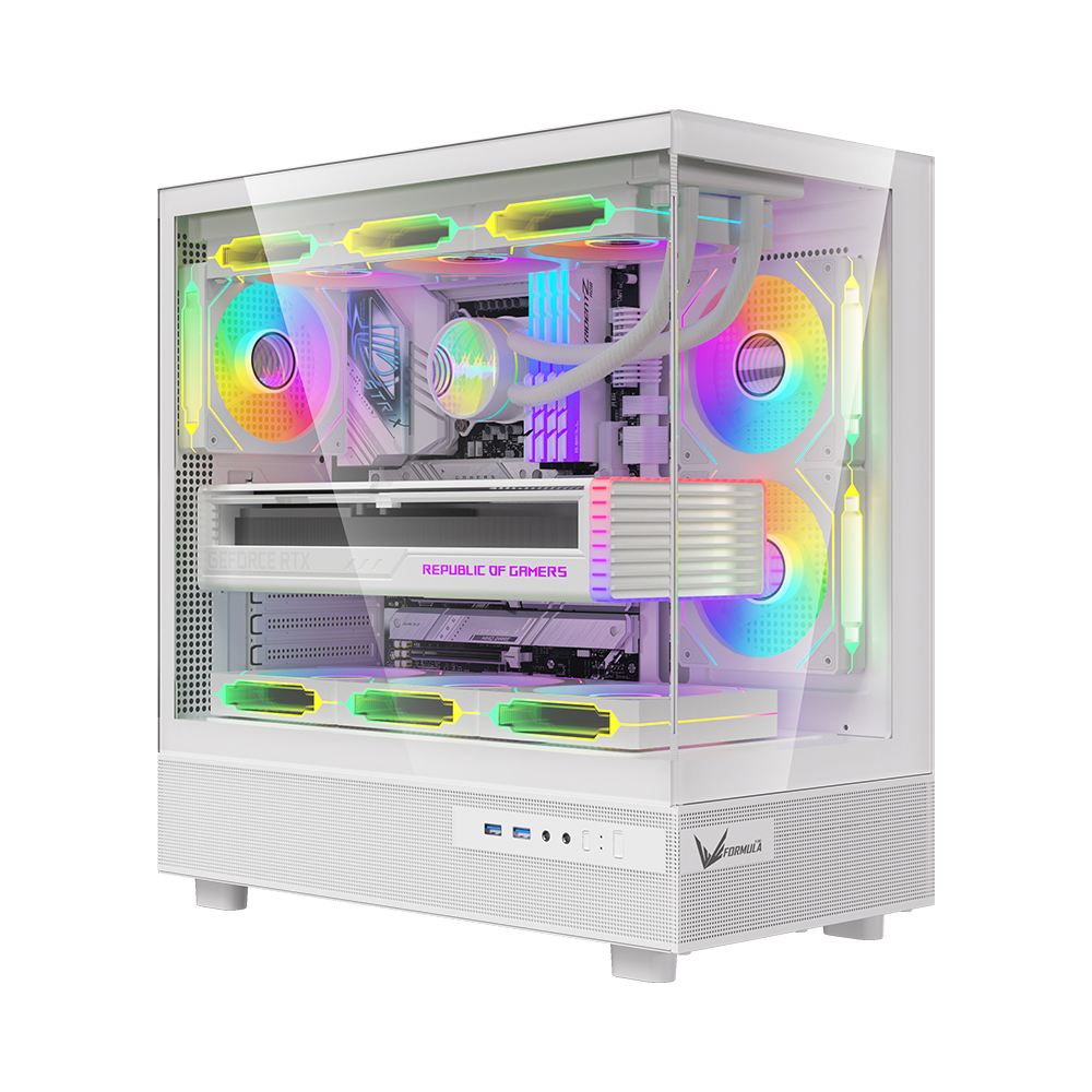 Gabinete Formula V Line Crystal Z8, Color Blanco 1