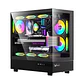 Gabinete Formula V Line Crystal Z8 Cosmic, Color Negro - Miniatura 1