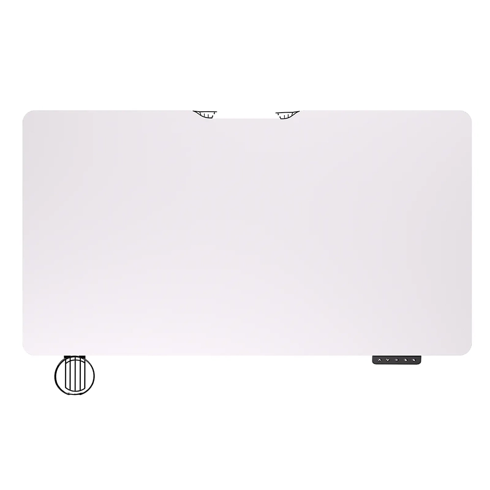 Escritorio Eléctrico Con Altura Ajustable, Fantech WorkStation WS311, Color Blanco 2