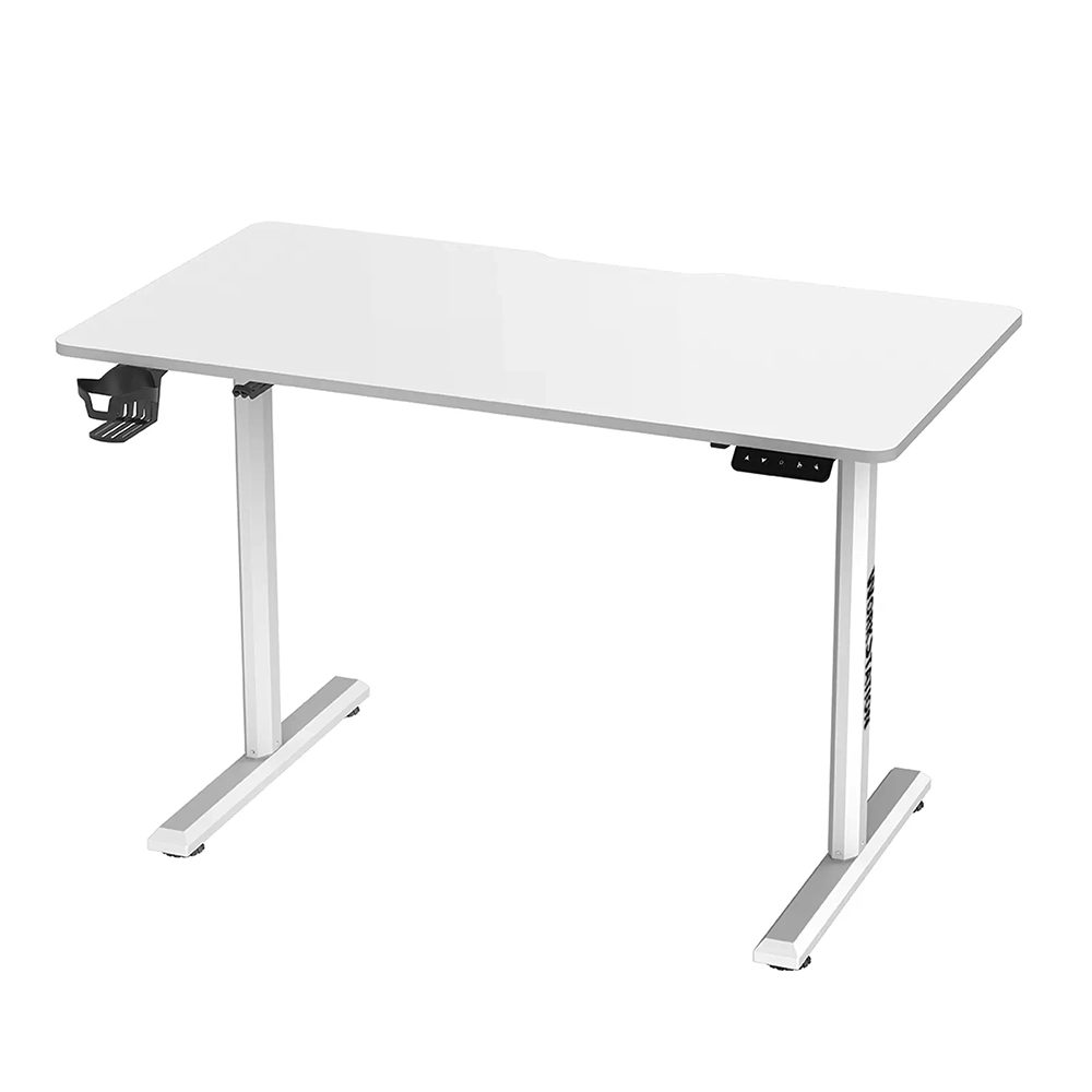 Escritorio Eléctrico Con Altura Ajustable, Fantech WorkStation WS311, Color Blanco 1