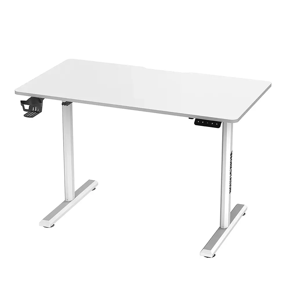 Escritorio Eléctrico Con Altura Ajustable, Fantech WorkStation WS311, Color Blanco 1