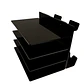 Organizador de Escritorio Dragster Vault, Color Negro - Miniatura 4
