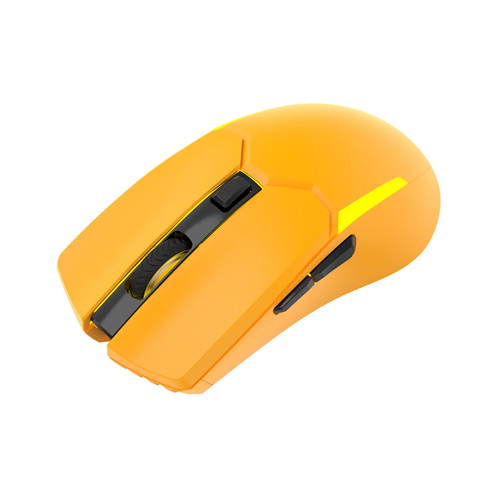 Mouse Gamer inalámbrico Fantech WGC2 VENOM II, Color Amarillo 2