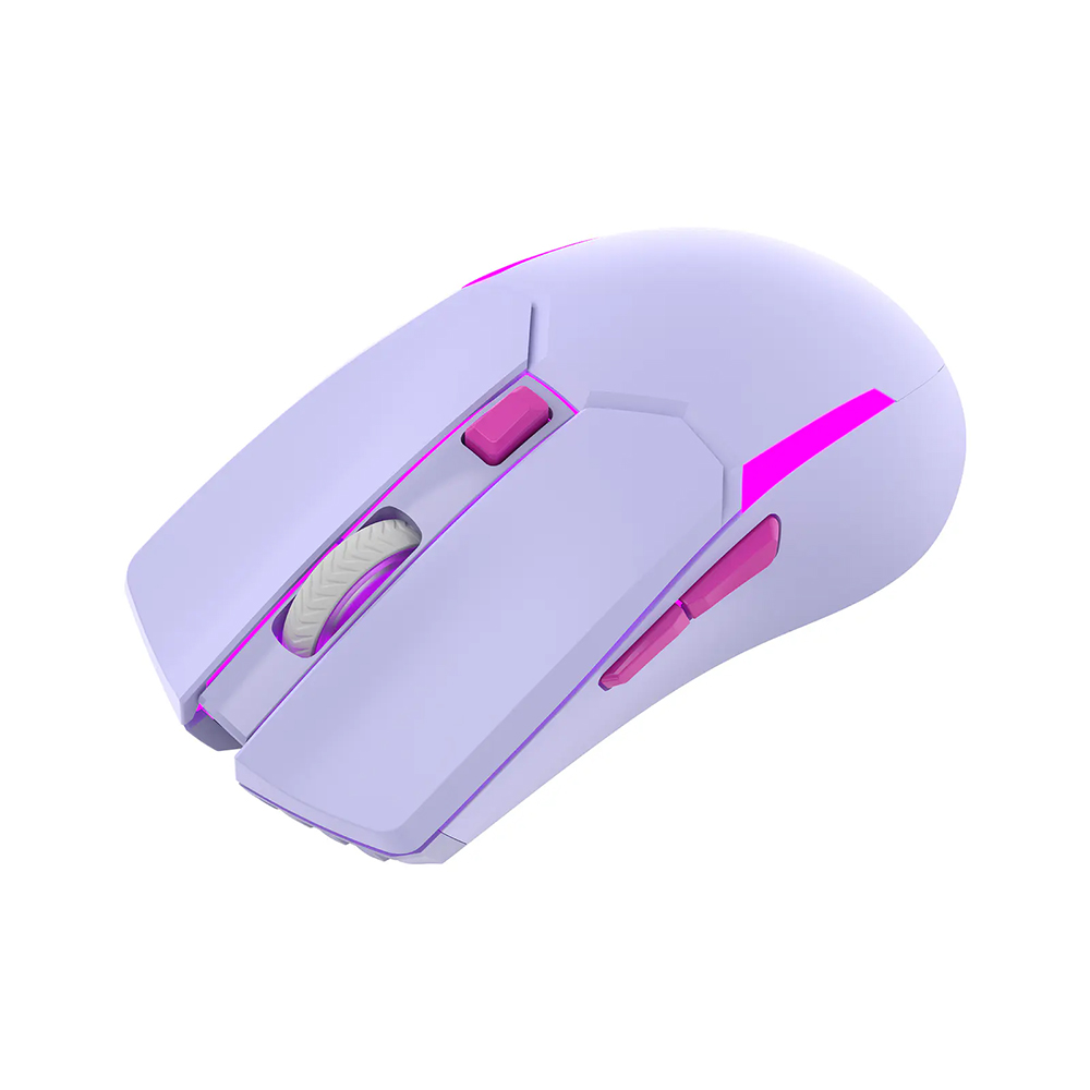 Mouse Gamer inalámbrico Fantech WGC2 VENOM II, Color Púrpura 2