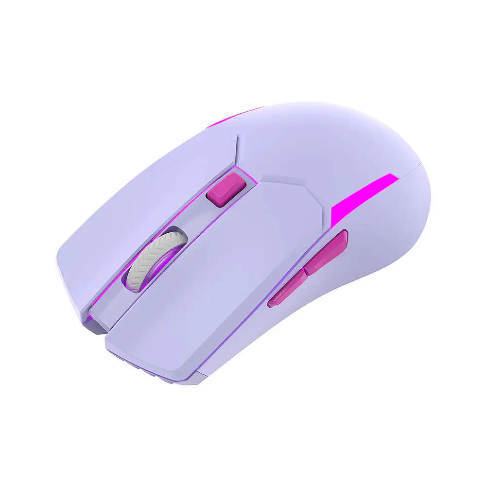 Mouse Gamer inalámbrico Fantech WGC2 VENOM II, Color Púrpura 2