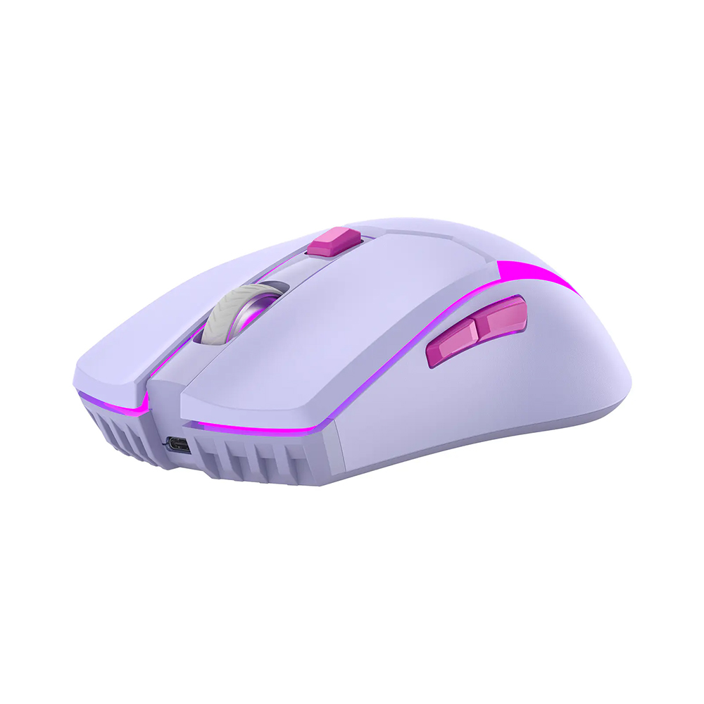 Mouse Gamer inalámbrico Fantech WGC2 VENOM II, Color Púrpura 3