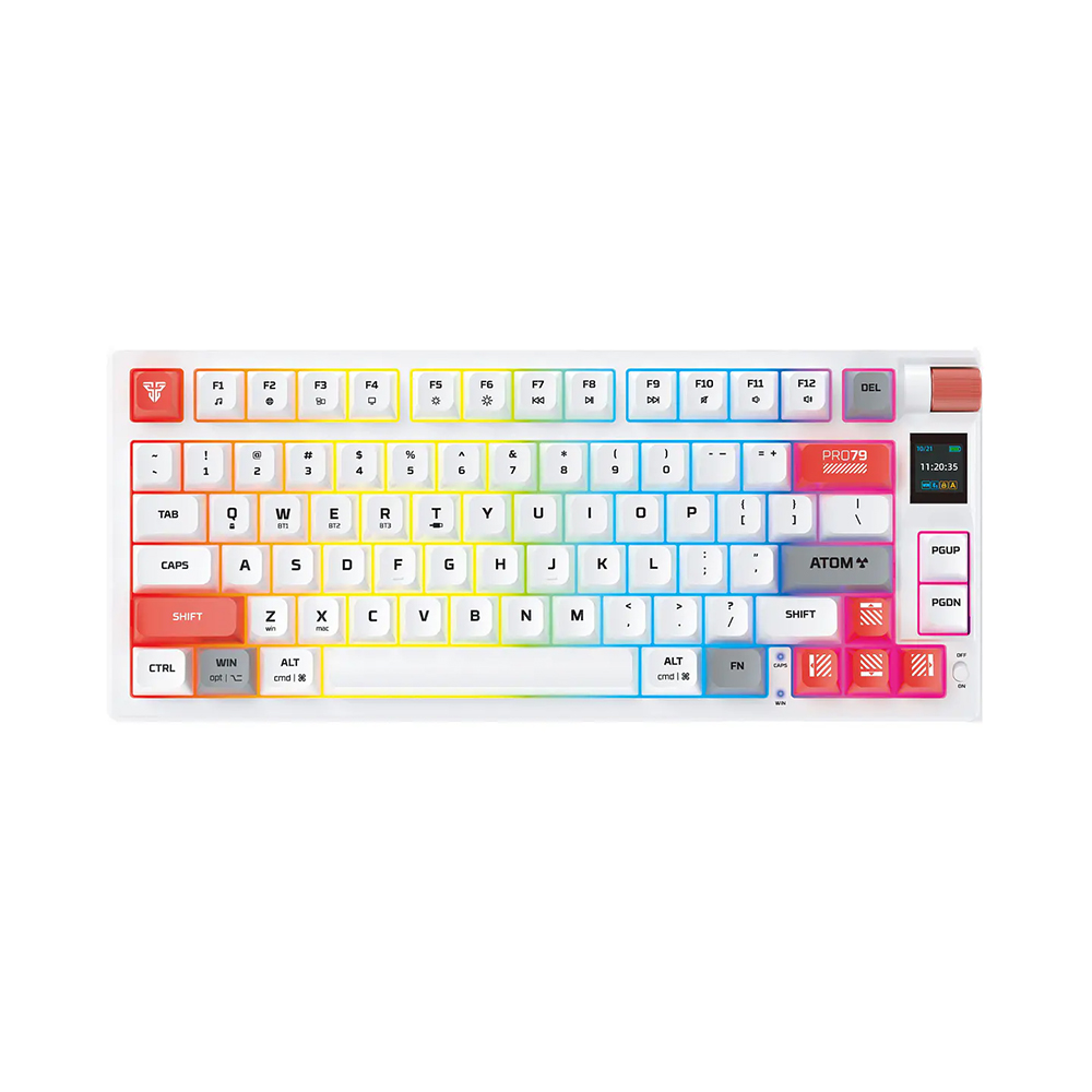 Teclado (EN) Gamer inalámbrico Fantech MK917 ATOM PRO79, Switch Azul 1