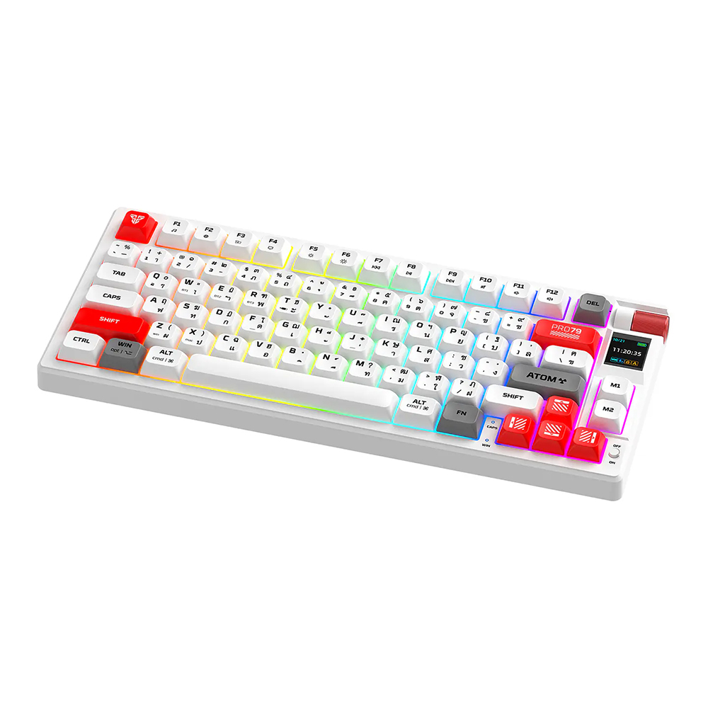 Teclado (EN) Gamer inalámbrico Fantech MK917 ATOM PRO79, Switch Rojo 3