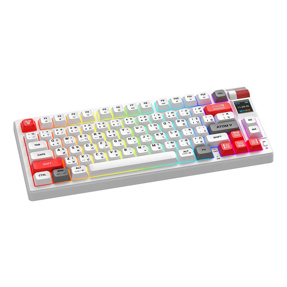 Teclado (EN) Gamer inalámbrico Fantech MK917 ATOM PRO79, Switch Rojo 2