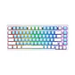 Teclado (EN) Gamer Fantech MK612 ATOM X83 Ame Blue, Switch Rosado (Rosie) - Miniatura 1