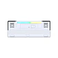 Teclado (EN) Gamer Fantech MK611 ATOM X63 Ame White, Switch Púrpura (Taro) - Miniatura 7