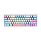 Teclado (EN) Gamer Fantech MK611 ATOM X63 Ame White, Switch Púrpura (Taro) - Miniatura 2