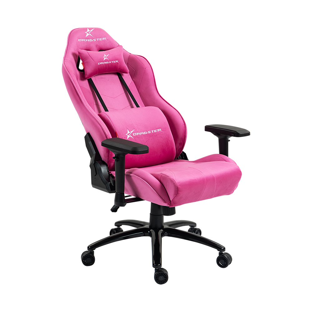 Silla Gamer Dragster GT500 PRO Alcantara Series Rose 3