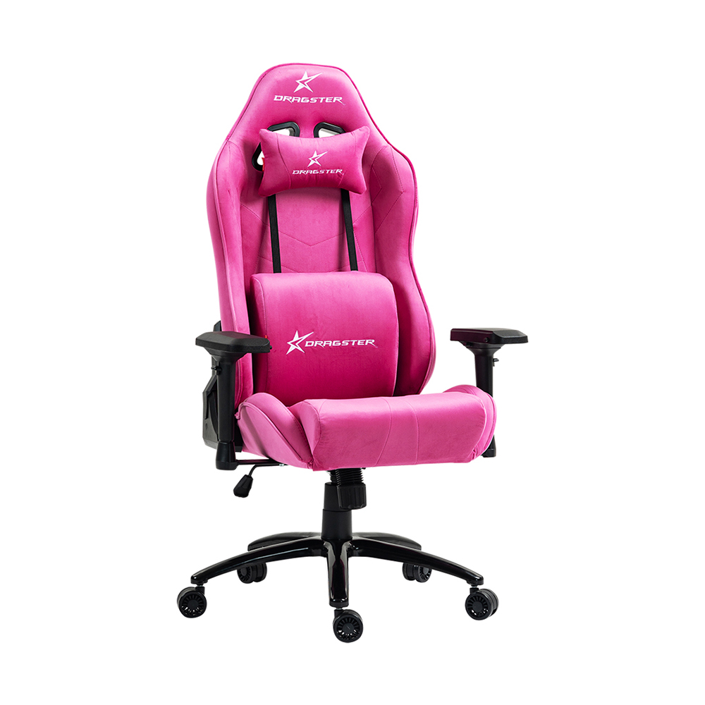 Silla Gamer Dragster GT500 PRO Alcantara Series Rose 2