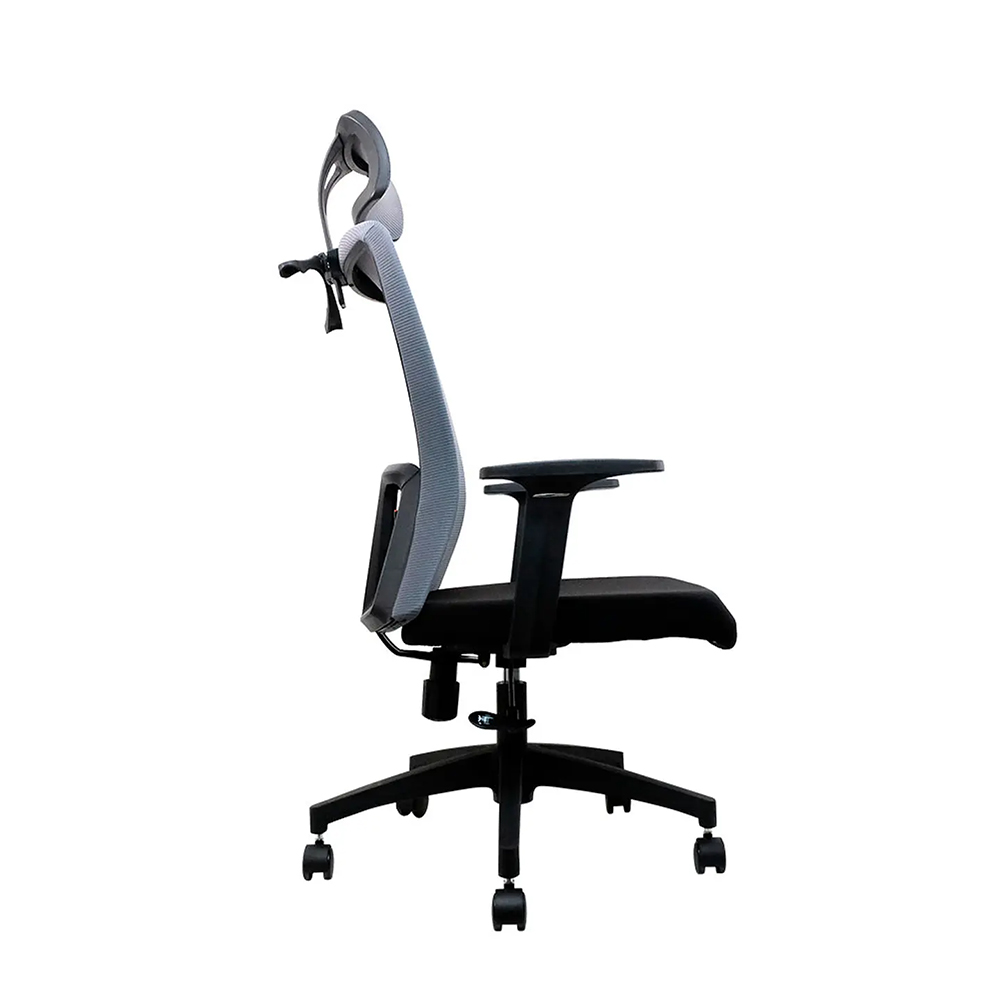 Silla de Oficina Fantech OCA258, Color Gris 3