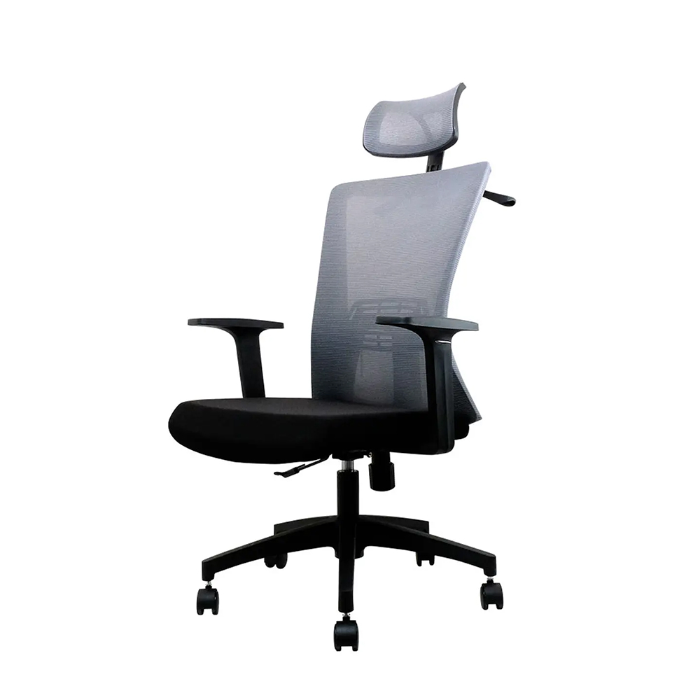 Silla de Oficina Fantech OCA258, Color Gris 1