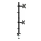 Soporte Para 2 Monitores de Manera Vertical Con Brazo Fijo 14