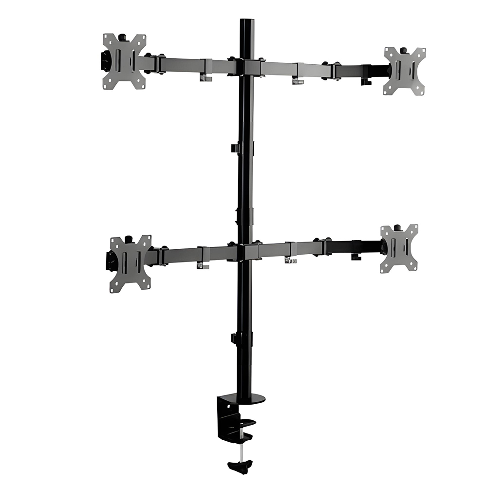 Soporte Para 4 Monitores Con Brazo Fijo 17