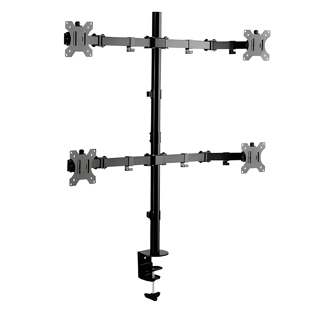 Soporte Para 4 Monitores Con Brazo Fijo 17