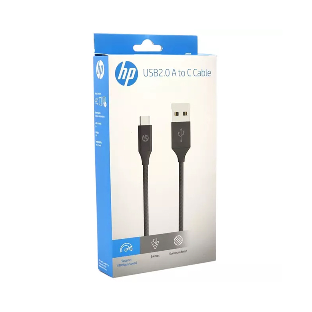 Cable USB 2.0 A USB-C HP DHC-TC102-2M, 2 Metros 2