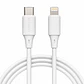 Cable USB-C A Lightning Aiwa AWC-S1CL4W, 1,2 Metros - Miniatura 1