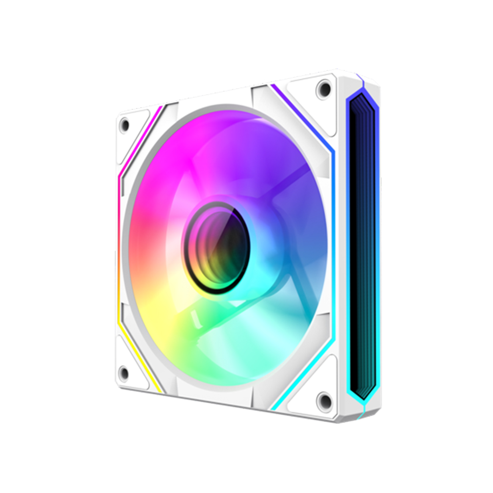 Ventilador para PC Gamemax FN12A-S8I ARGB, 120mm, Color Blanco 3
