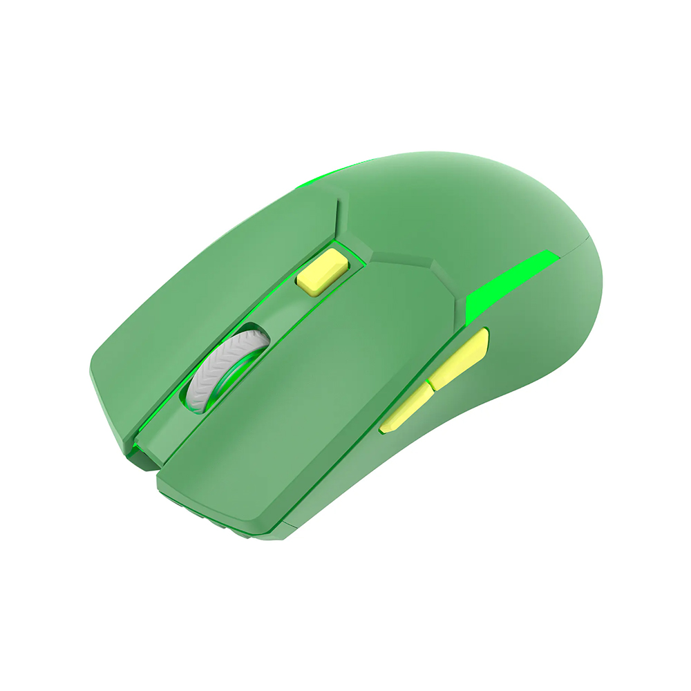 Mouse Gamer inalámbrico Fantech WGC2 VENOM II, Color Verde 2