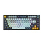 Teclado (EN) Gamer Fantech MK875V2 ATOM 81 Sky Blue, Switch Rosado (Rosie) - Miniatura 1