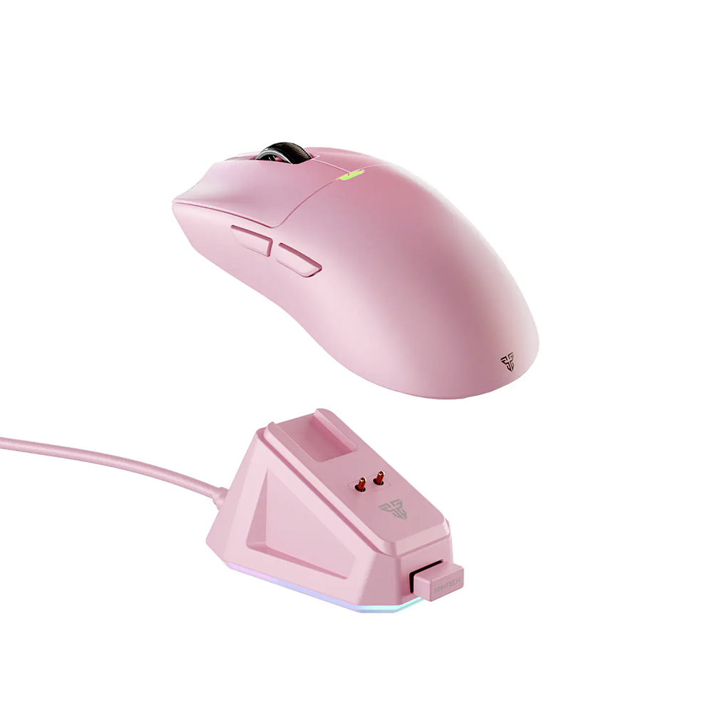 Mouse Gamer inalámbrico Fantech WG13E TANTO E, Color Rosado 1