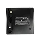 Lector y Grabador Externo de CD/DVD Dual USB-A / USB-C Utek UT-RD12X - Miniatura 2