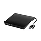 Lector y Grabador Externo de CD/DVD Dual USB-A / USB-C Utek UT-RD12X - Miniatura 1