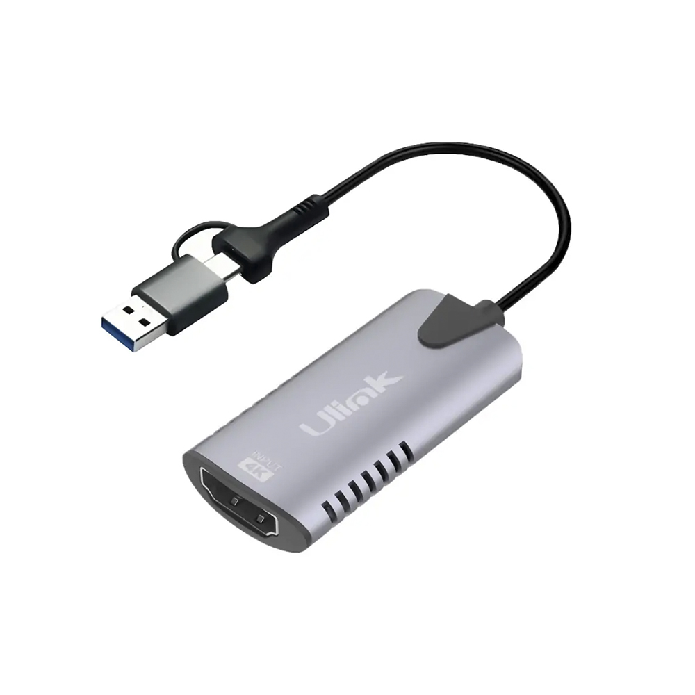 Tarjeta Capturadora de Video HDMI 4K a USB C / USB3.0 / Ulink UL-ADV2 1