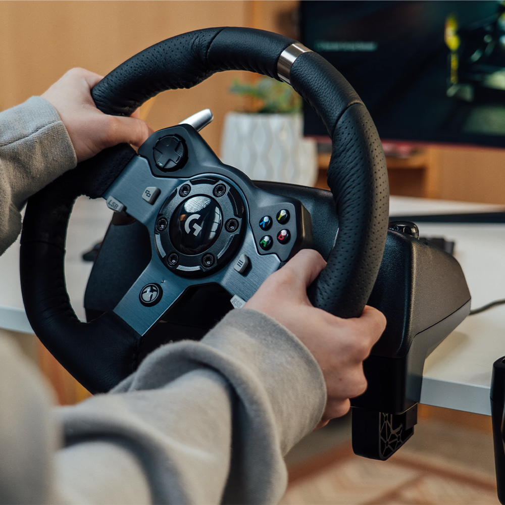Combo Volante Logitech G920 + Palanca de Cambios, Compatible Con Xbox y PC 6