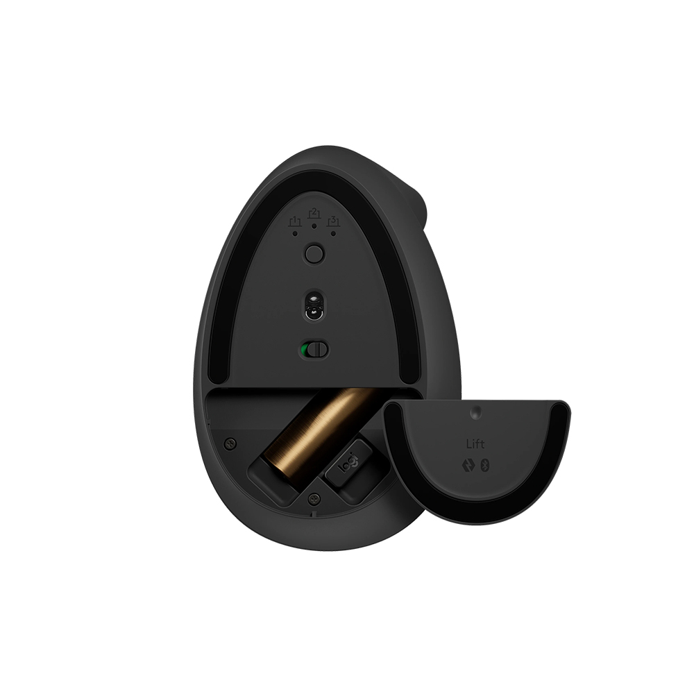 Mouse inalámbrico Ergonómico Logitech Vertical Lift, Color Grafito 5