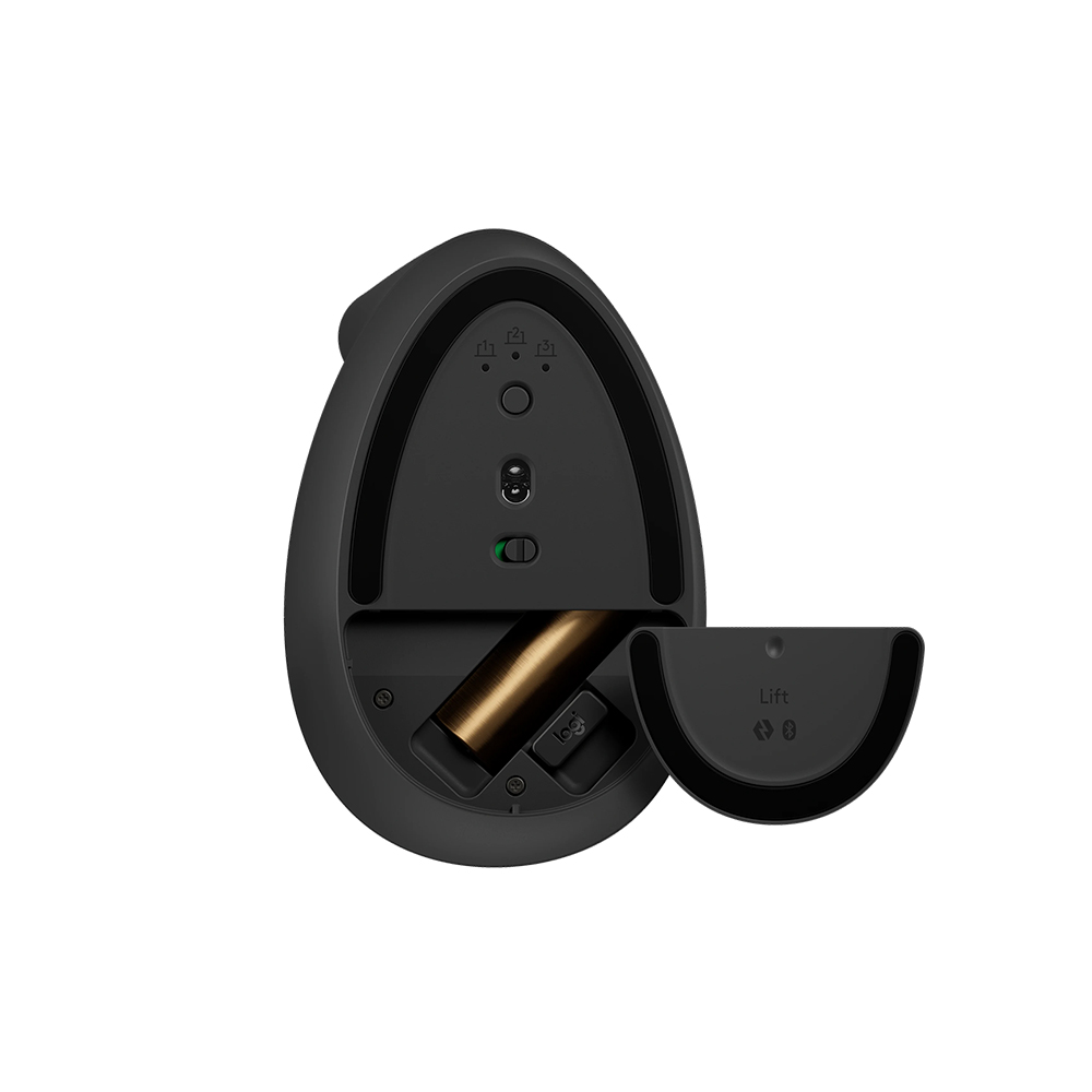Mouse inalámbrico Ergonómico Logitech Vertical Lift Left (Para Zurdos), Color Grafito 5