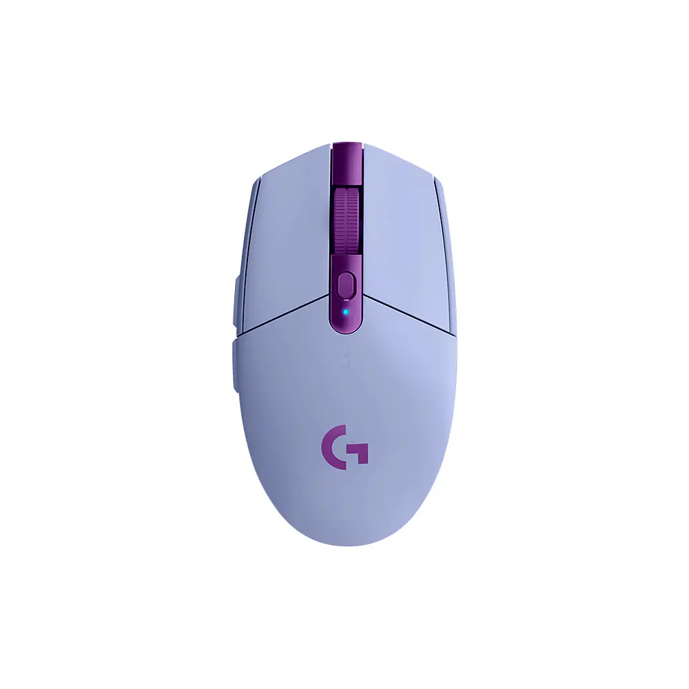 Mouse Gamer inalámbrico Logitech G305, Color Lila 1