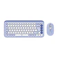 Combo Teclado (ES) + Mouse Bluetooth Logitech POP ICON, Color Lila - Miniatura 1