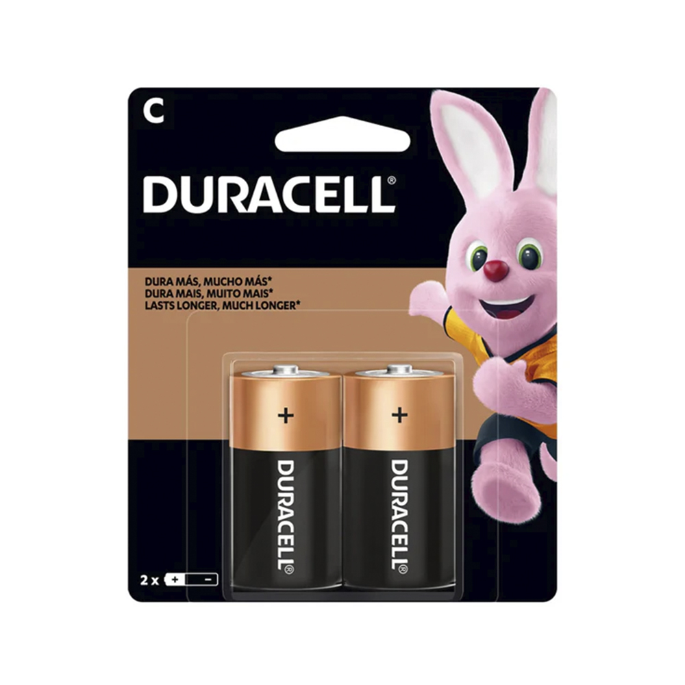 Pila Alcalina Duracell C, Blíster de 2 Unidades 1
