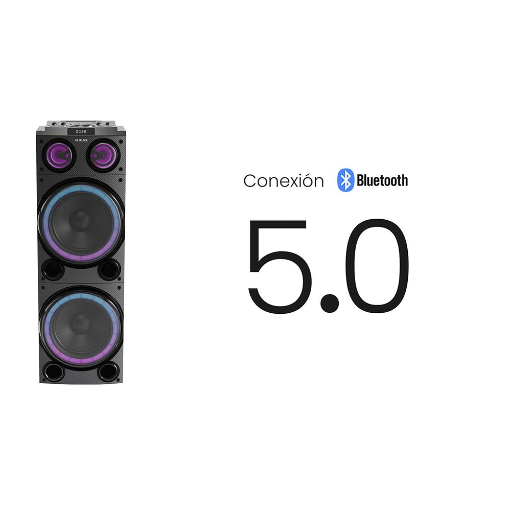Parlante Karaoke Bluetooth USB 100W TWS AWPOC14 3