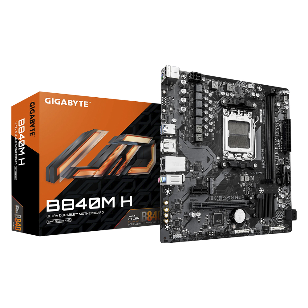 Placa Madre Gigabyte B840M H, Socket AM5 1