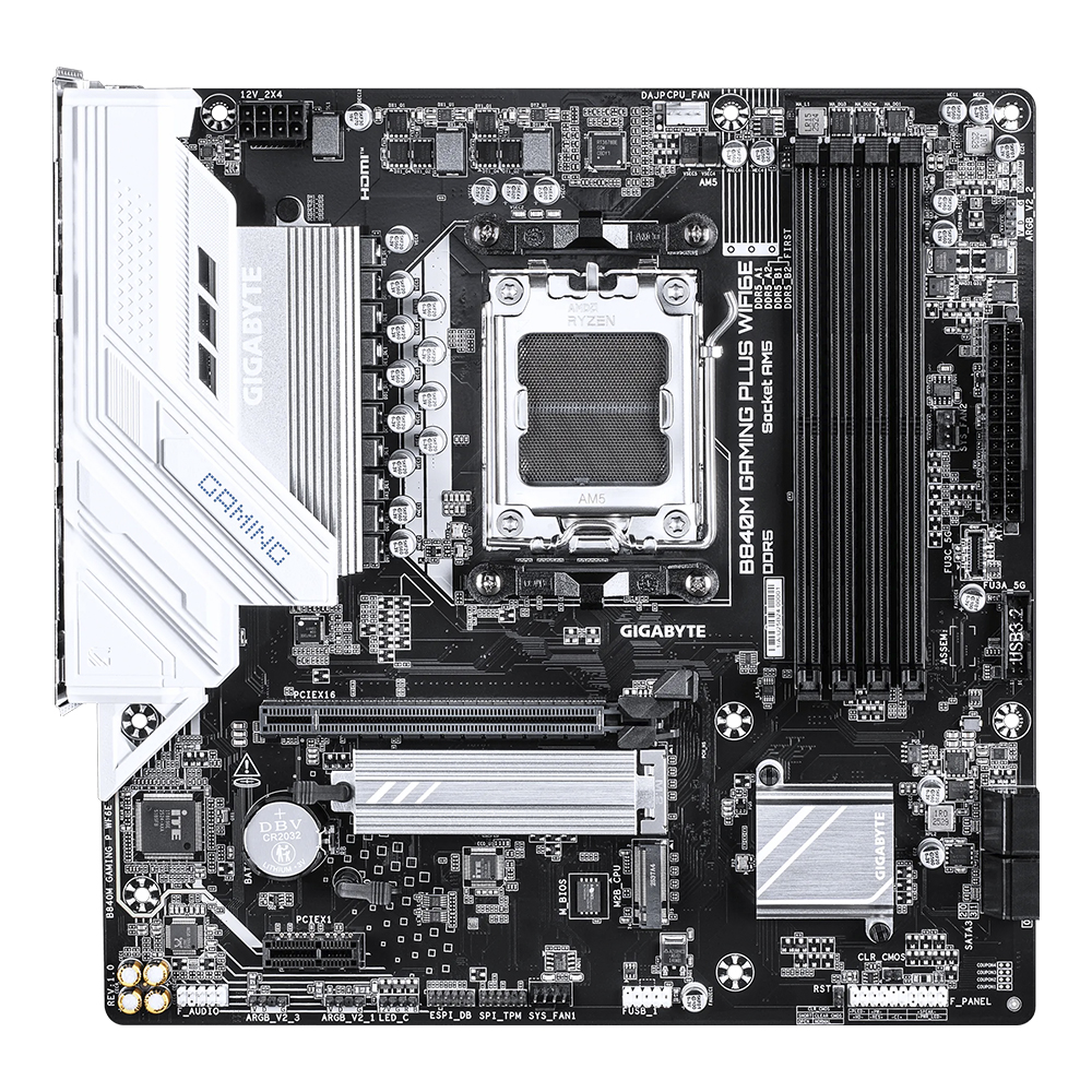 Placa Madre Gigabyte B840M GAMING PLUS WIFI6E, Socket AM5 2