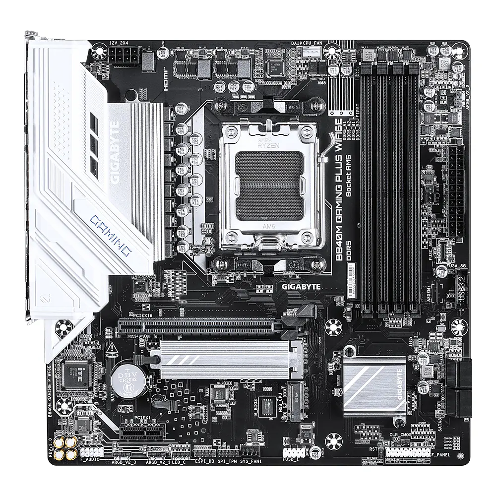 Placa Madre Gigabyte B840M GAMING PLUS WIFI6E, Socket AM5 2