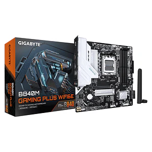 Placa Madre Gigabyte B840M GAMING PLUS WIFI6E, Socket AM5