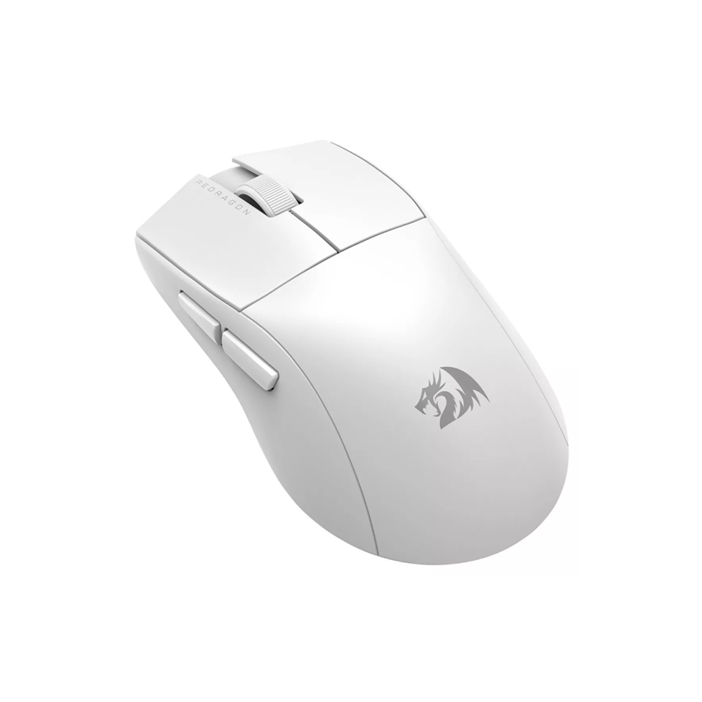 Mouse Gamer inalámbrico Redragon King Pro 1K M916, Color Blanco 4
