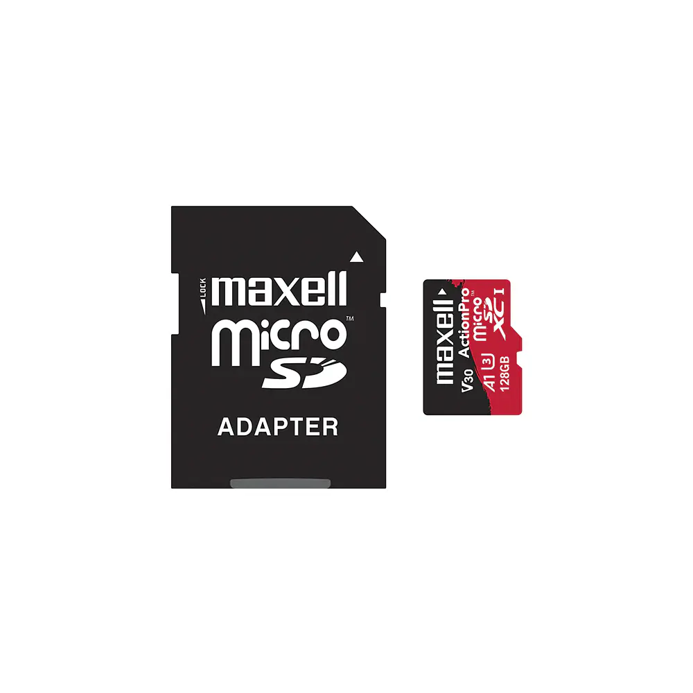 Tarjeta MicroSD Maxell 128GB UH-3 8K A1 100MB/S 1