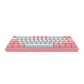 Teclado (ES) Gamer Redragon Fizz Pro RGB, inalámbrico, Switch Rojo, Color Blanco y Rosado - Miniatura 3
